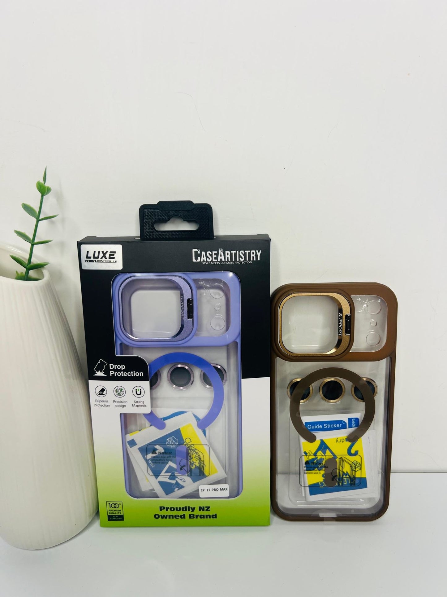 Case Artistry Mag Shield Luxe With Lens Protector For iPhone 17