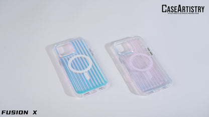 Case Artistry Corrugated Pattern Mag Armor Fusion X iPhone 13 / iPhone 14