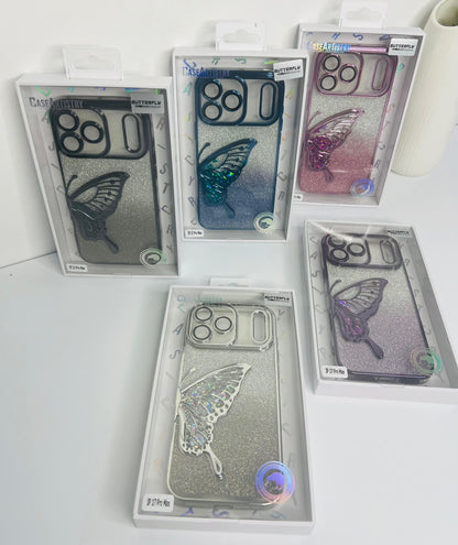 Case Artistry Sparkle Collection Butterfly Case For iPhone 17 Pro Max