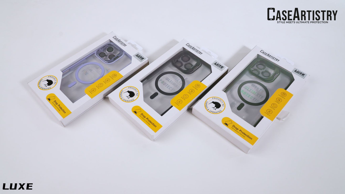 Case Artistry Mag Shield Luxe With Lens Protector For iPhone 14 Pro Max
