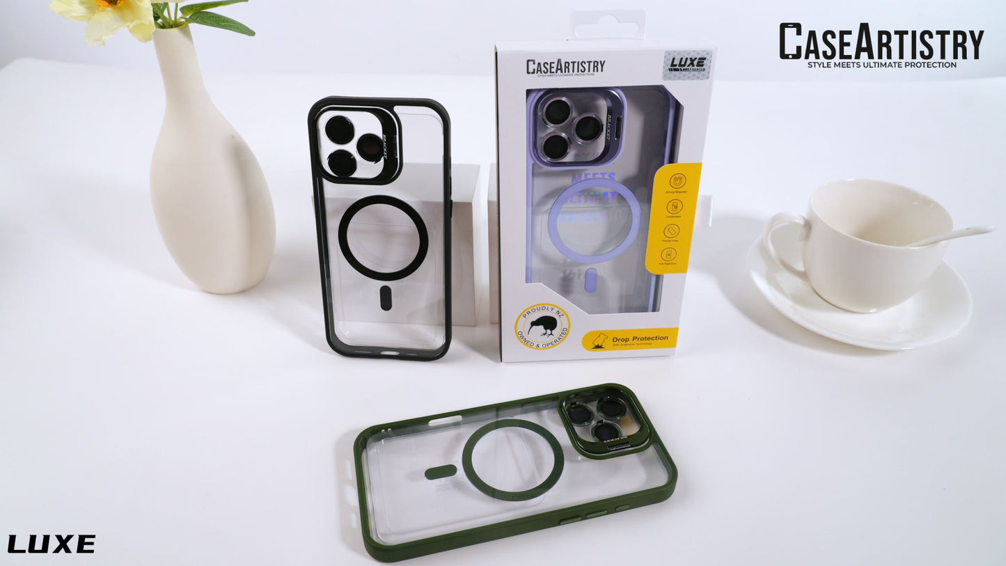 Case Artistry Mag Shield Luxe With Lens Protector For iPhone 14 Pro Max